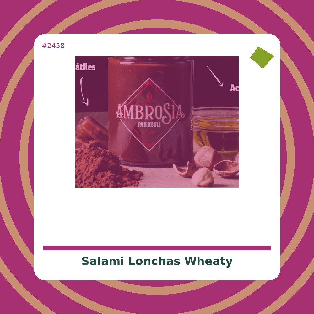 Salami en Lonchas - Wheaty - tienda vegana online