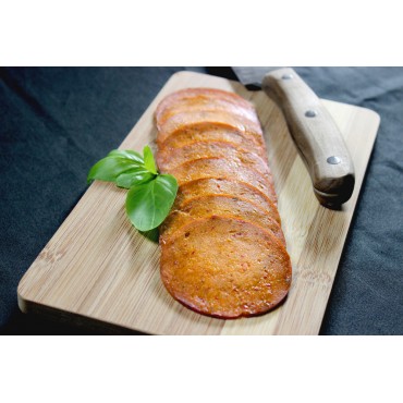 Chorizo vegetal en lonchas - Wheaty - tienda vegana onlin