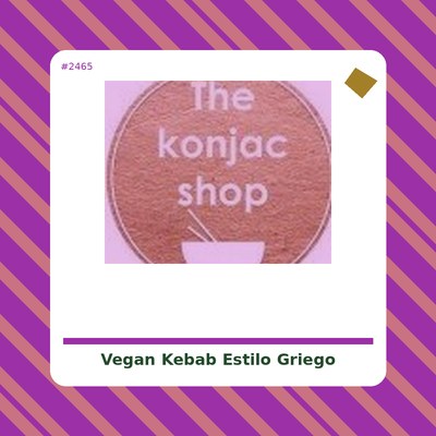 Vegankebab estilo Griego - Wheaty - tienda vegana online