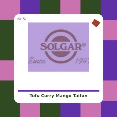 Tofú Curry-Mango - Taifun - tienda vegana online