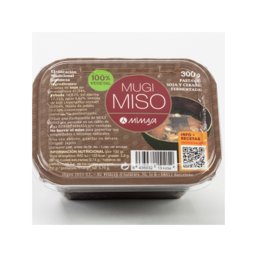 Mugi Miso No Pasteurizado - Mimasa - tienda vegana online