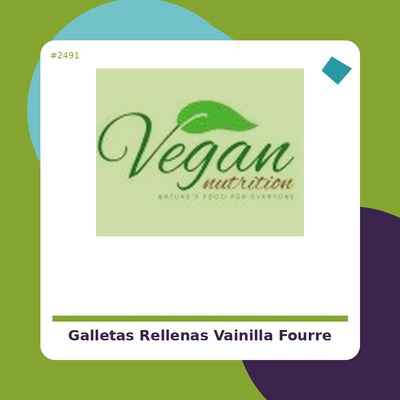 Galletas rellenas de Vainilla - Gross - tienda vegana online