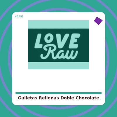 Galletas rellenas Doble Chocolate - Gross - tienda vegana online