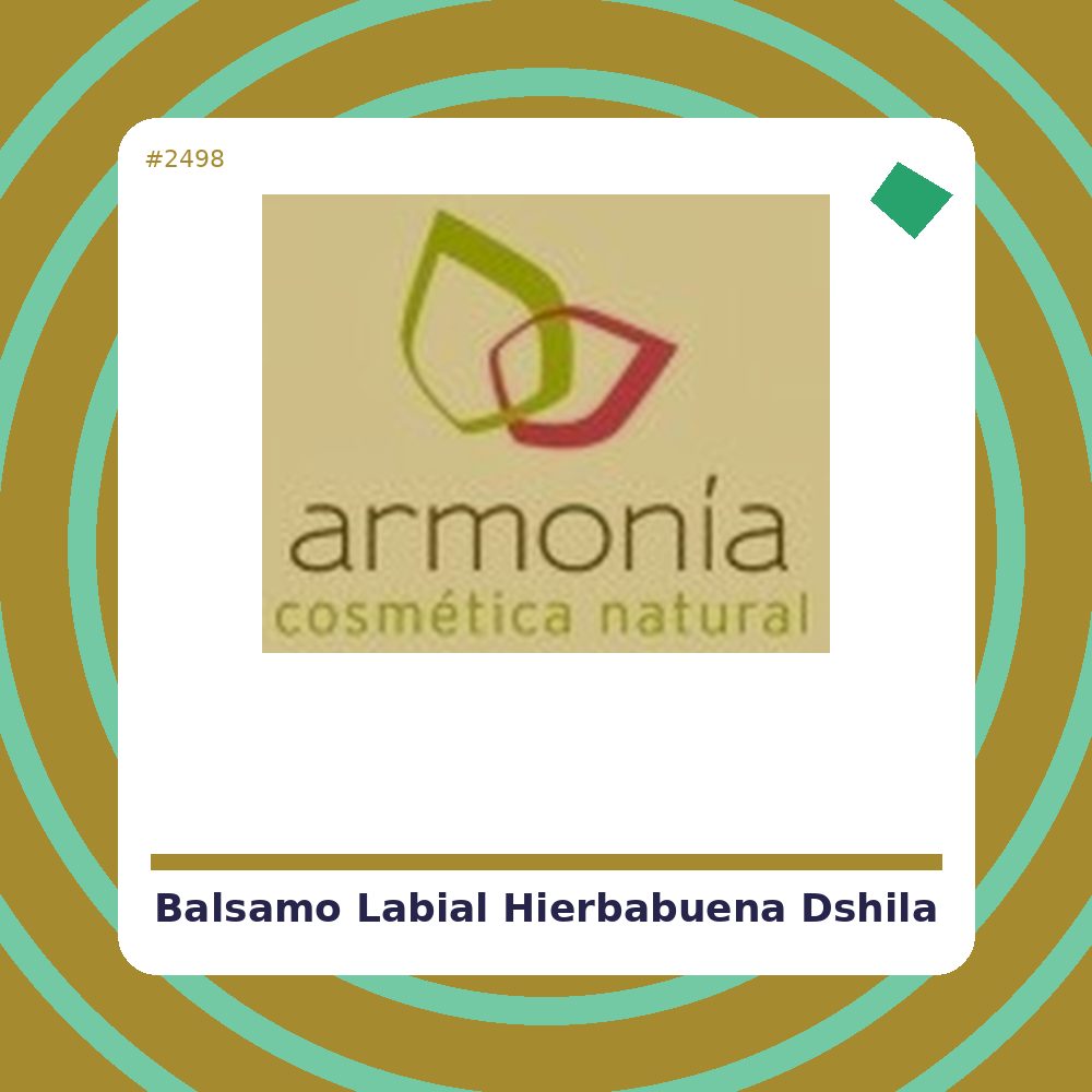 Bálsamo Labial Hierbabuena - D’Shila - tienda vegana online