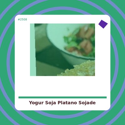 Yogur Soja Plátano - Sojadé 400 ml. - tienda vegana online