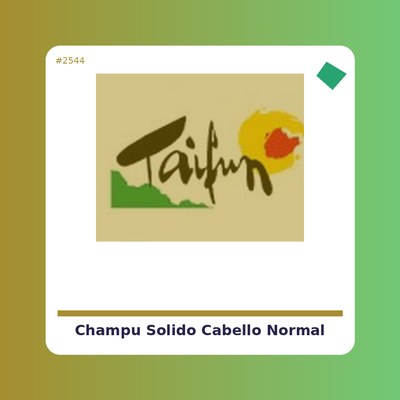 Champú Sólido Cabello Normal - Bubbles Colors - tienda vegana online