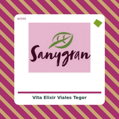 Vita Elixir Viales - Tegor - tienda vegana online
