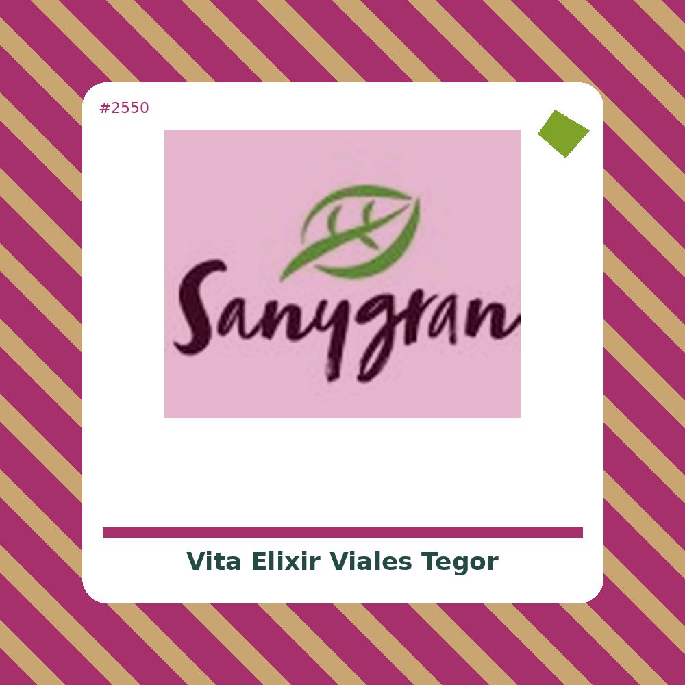 Vita Elixir Viales - Tegor - tienda vegana online