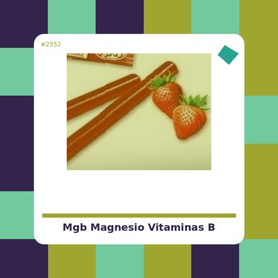 MgB (Magnesio y vitaminas del grupo B) - Tegor - tienda vegana online