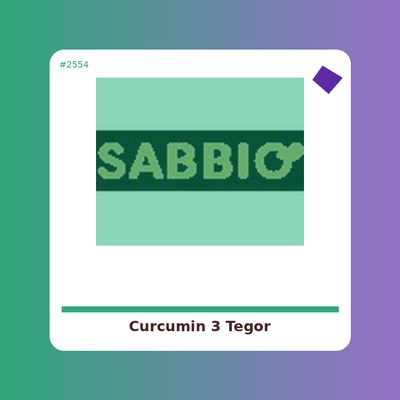 Curcumin 3 - Tegor - tienda vegana online