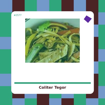 Coliter - Tegor - tienda vegana online