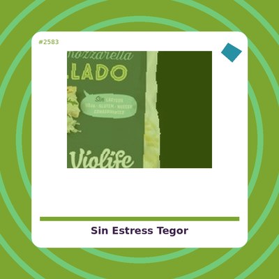 Sin Estress - Tegor tienda -vegana online