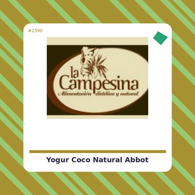 Yogur Coco Natural - Abbot Kinney´s - tienda vegana online