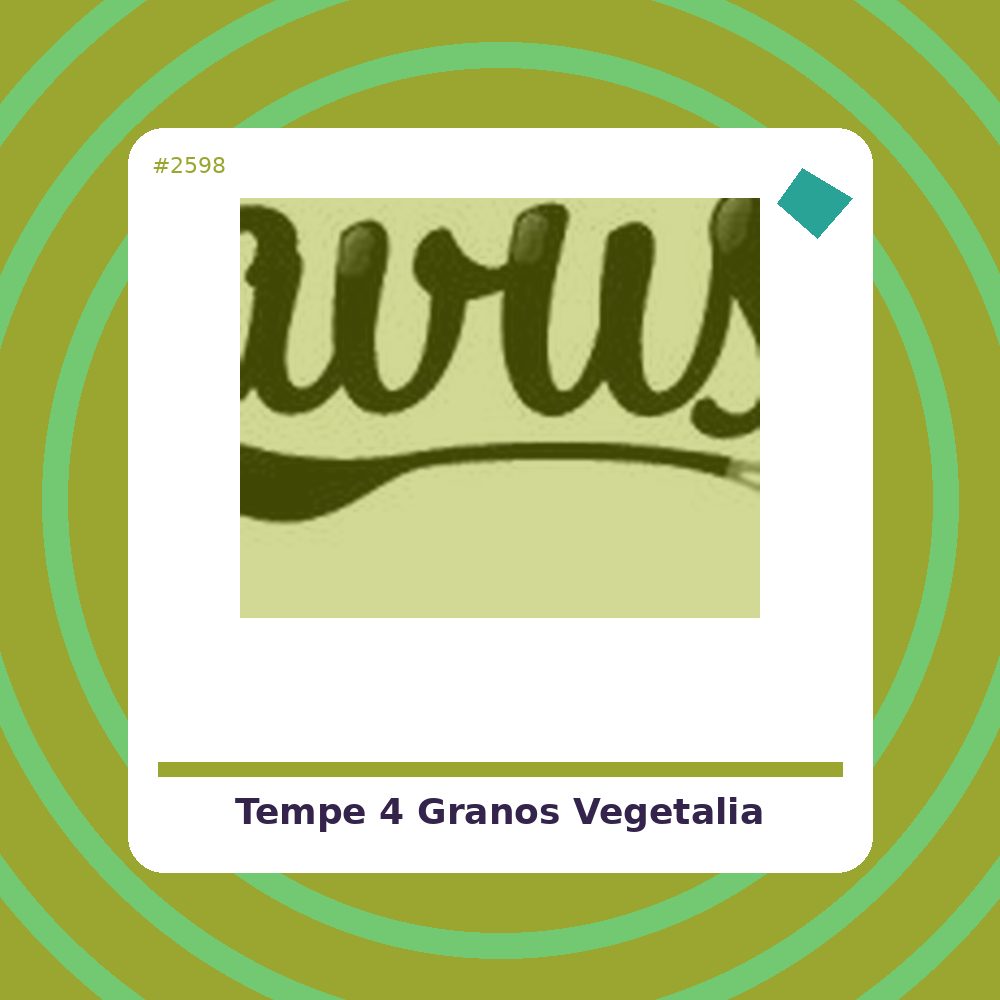 Tempe 4 Granos - Vegetalia - tienda vegana online