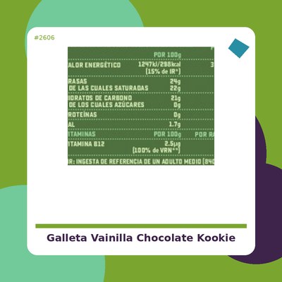 Galleta Vainilla y Chocolate Sin Gluten - Kookie Cat - tienda vegana online
