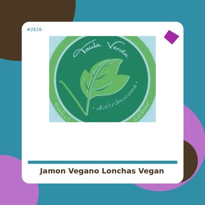 Jamón Vegano en Lonchas - Vegan Nutrition -tienda vegana online