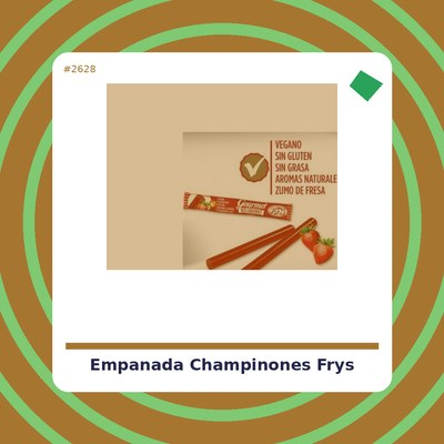 Empanada de Champiñones - Fry´s - tienda vegana online