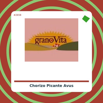 Chorizo Picante - Avus - tienda vegana online