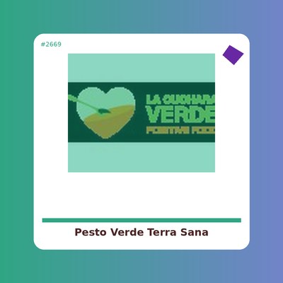 Pesto Verde - Terra Sana