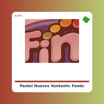 Pastel Nueces - Vantastic Foods- tienda vegana online