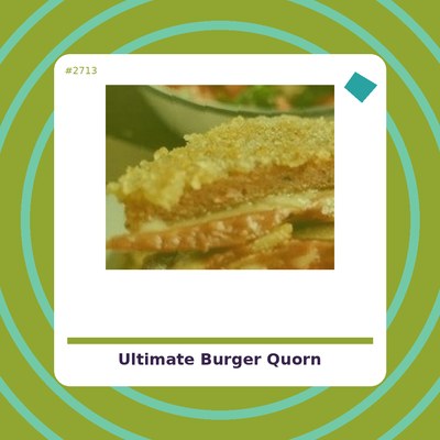Ultimate Burger - Quorn - tienda vegana online