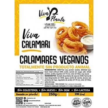 Calamares Veganos 250 g. - Viva Planta- tienda vegana online