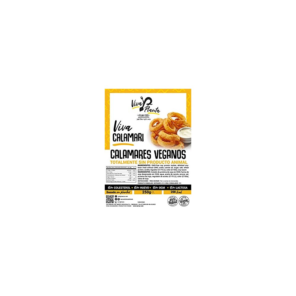 Calamares Veganos 250 g. - Viva Planta- tienda vegana online