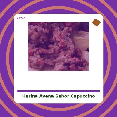 Harina de Avena sabor Capuccino 1.5 kg. - PWD- tienda vegana online