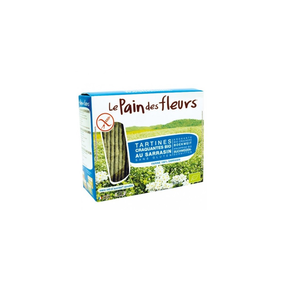 Pan Crujiente con Trigo Sarraceno - Le Pain des Fleurs - tienda vegana online