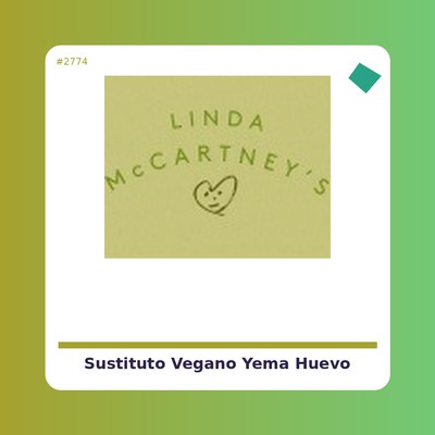 Sustituto Yema de Huevo - MyEy - tienda vegana online