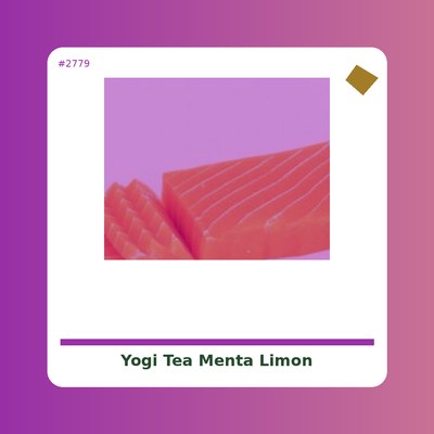 Yogi Tea Menta y Limón 330 ml. - tienda vegana online