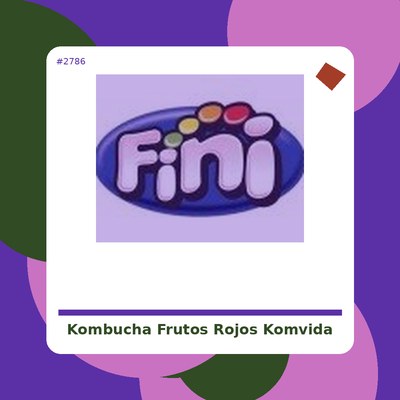 Kombucha Frutos Rojos - KomVida - tienda vegana online