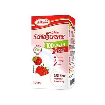 Nata vegetal para Montar - Schlagfix 1 litro - tienda vegana online