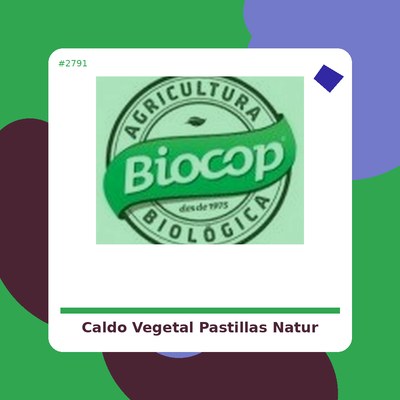 Caldo Vegetal en Pastillas - Natur Compagnie - tienda vegana online