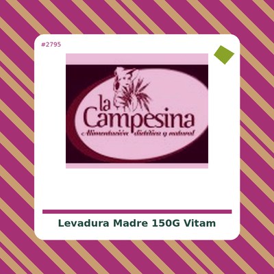 Levadura Madre 150g. - Vitam