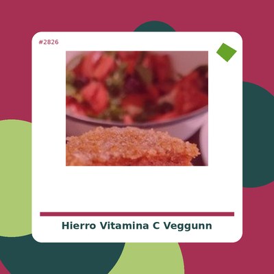 Hierro + Vitamina C - Veggunn - tienda vegana online