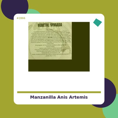 Manzanilla con Anís - Artemis - tienda vegana online