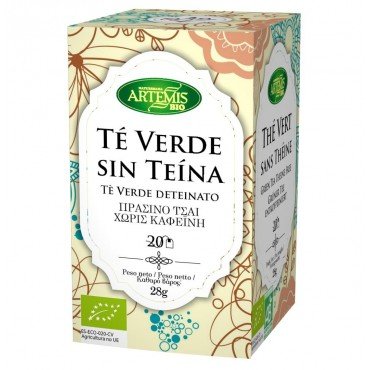 Té Verde sin Teína - Artemis - tienda vegana online
