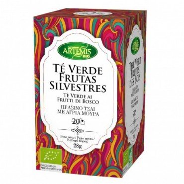 Té Verde Frutas Silvestres - Artemis - tienda vegana online