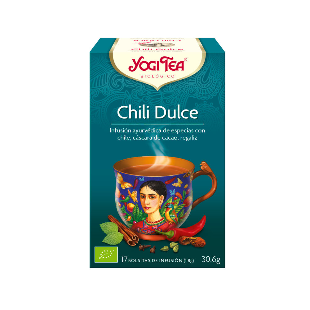 Chili Dulce - Yogi Tea - tienda vegana online