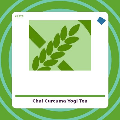 Chai Cúrcuma - Yogi Tea