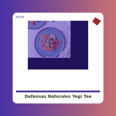 Defensas Naturales - Yogi Tea - tienda vegana online