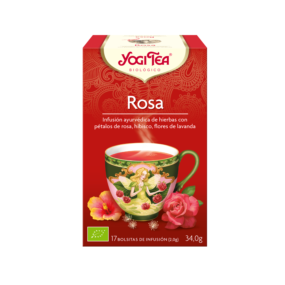 Rosa - Yogi Tea - tienda vegana online