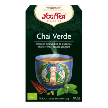 Chai Verde - Yogi Tea - tienda vegana online