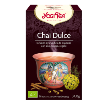 Chai Dulce - Yogi Tea - tienda vegana online