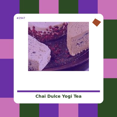 Chai Dulce - Yogi Tea - tienda vegana online