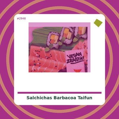 Salchichas a la Barbacoa - Taifun - tienda vegana online