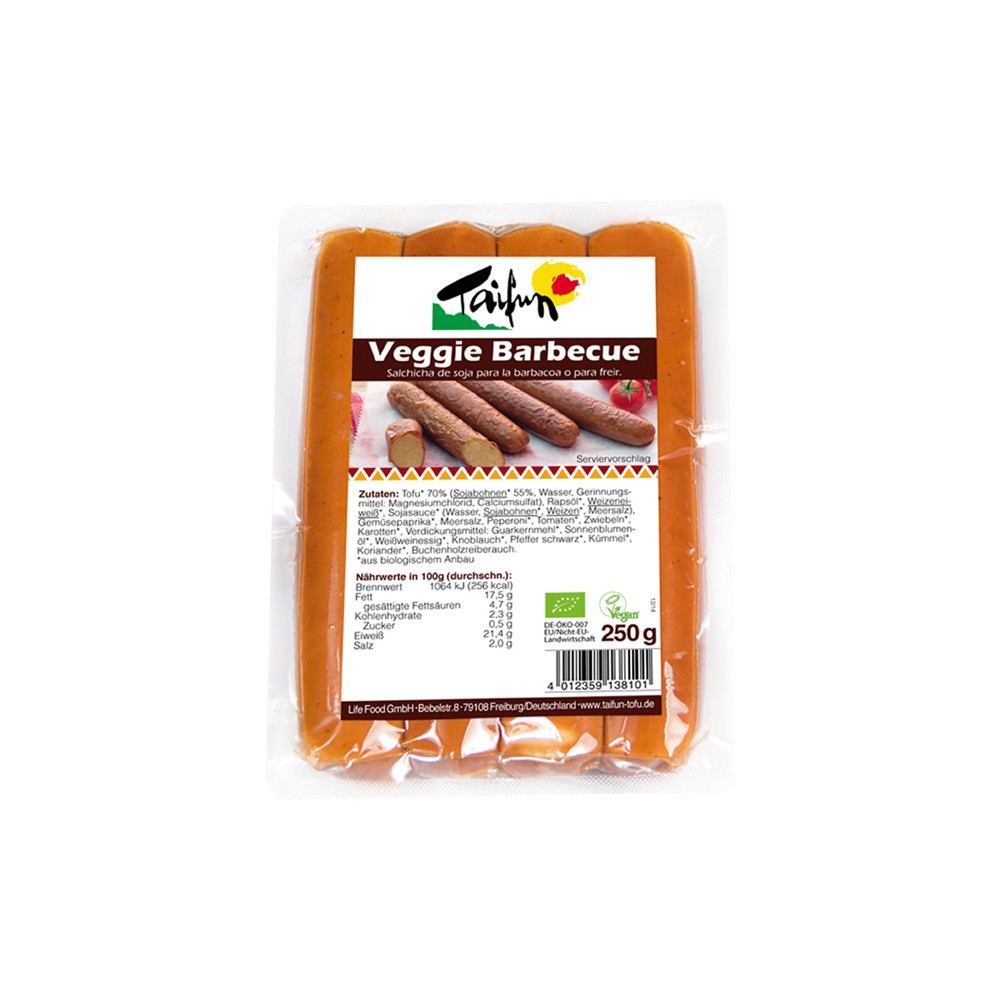 Salchichas a la Barbacoa - Taifun - tienda  vegana online