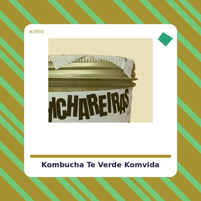 Kombucha Té Verde - KomVida - tienda vegana online