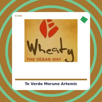 Té Verde Moruno - Artemis - tienda vegana online
